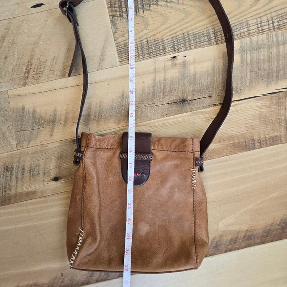 Lucky Brand Brown Leather Handbag - Picture 4 of 12